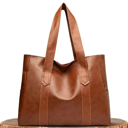 Aurora - Bolso clasico de cuero