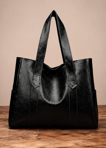 Aurora - Bolso clasico de cuero